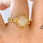 Anillo de Chapa de Oro Ajustable ACO1497-1