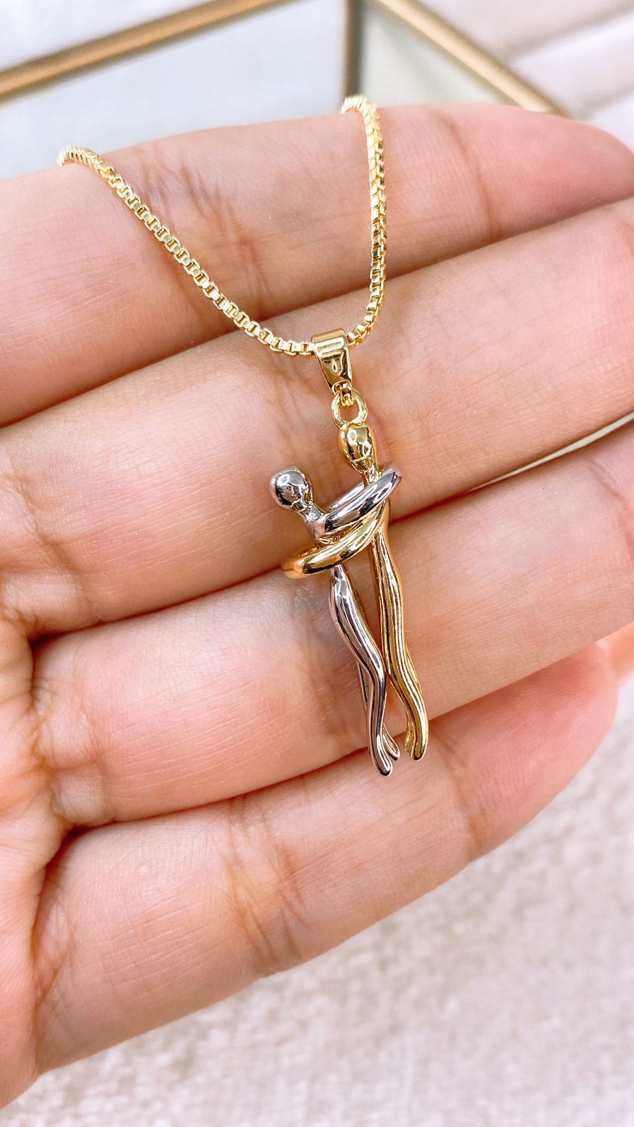 Collar de Chapa de Oro CC2291-1