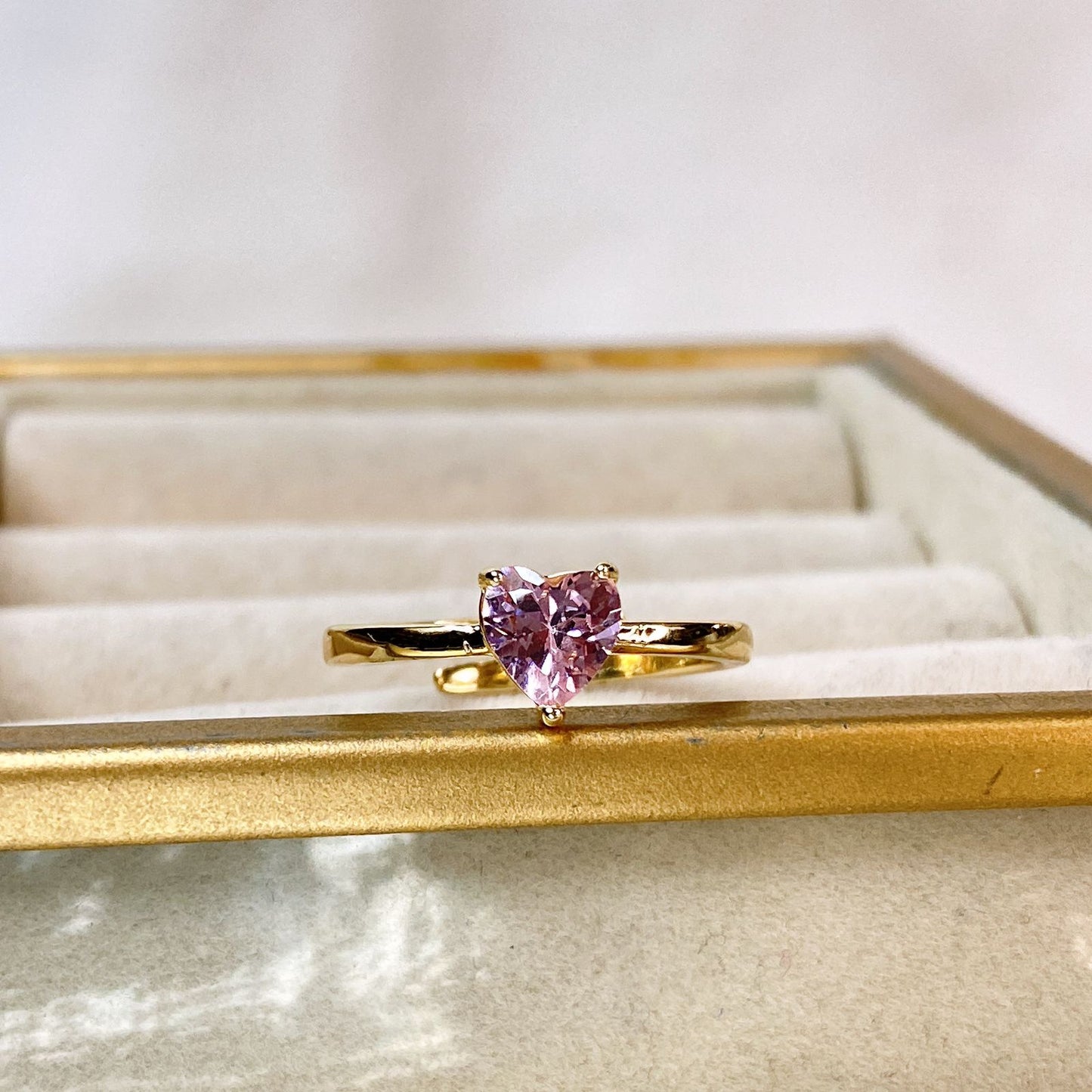 Anillo de Chapa de Oro Ajustable ACO1536-2