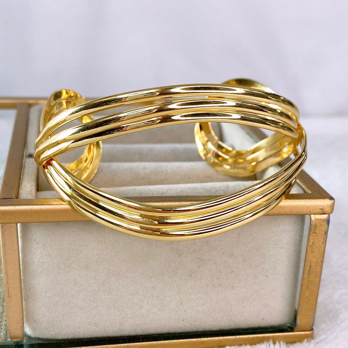 Pulsera de Chapa de Oro COP1630-1