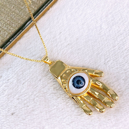 Collar de Chapa de Oro CC2299-1