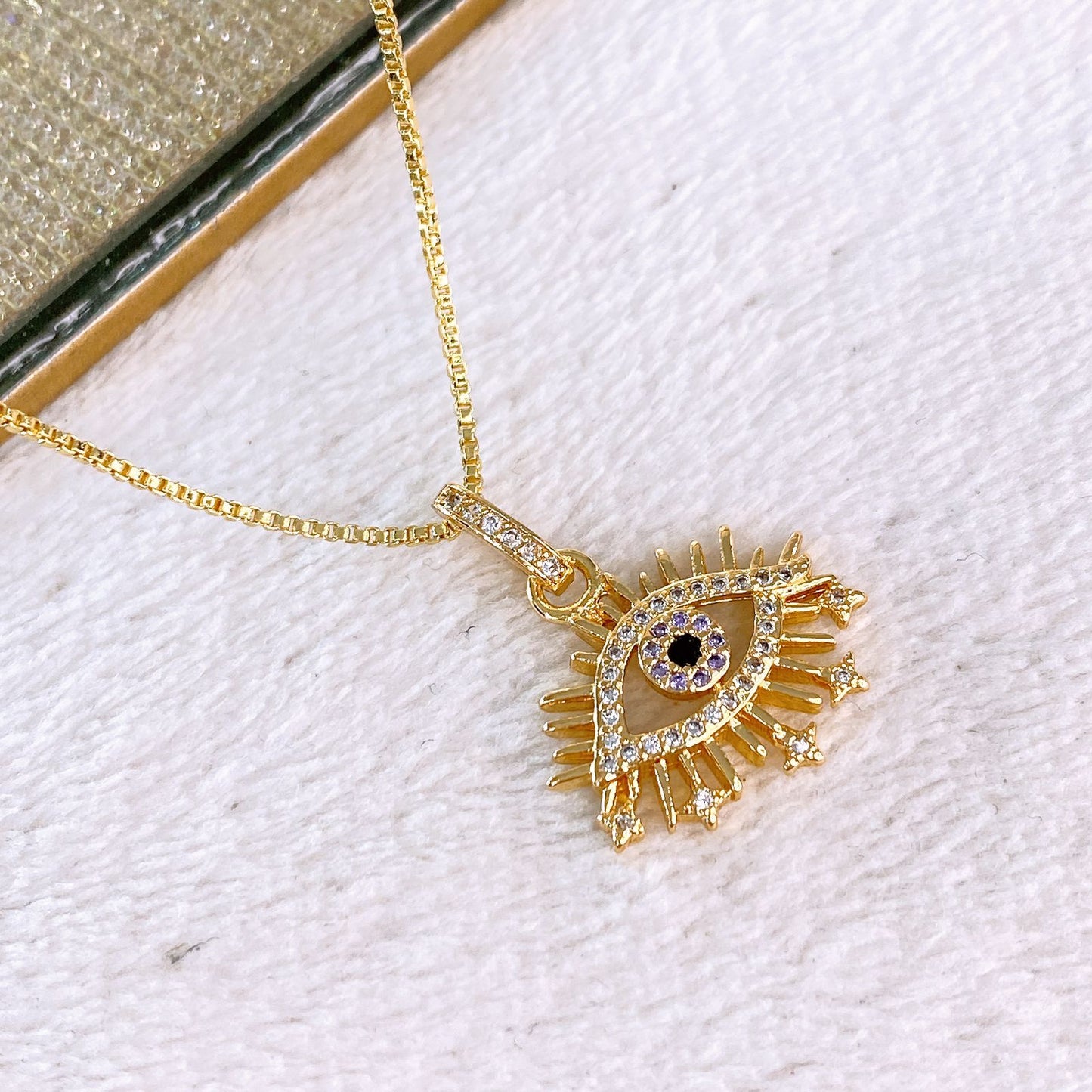 Collar de Chapa de Oro CC2298-1