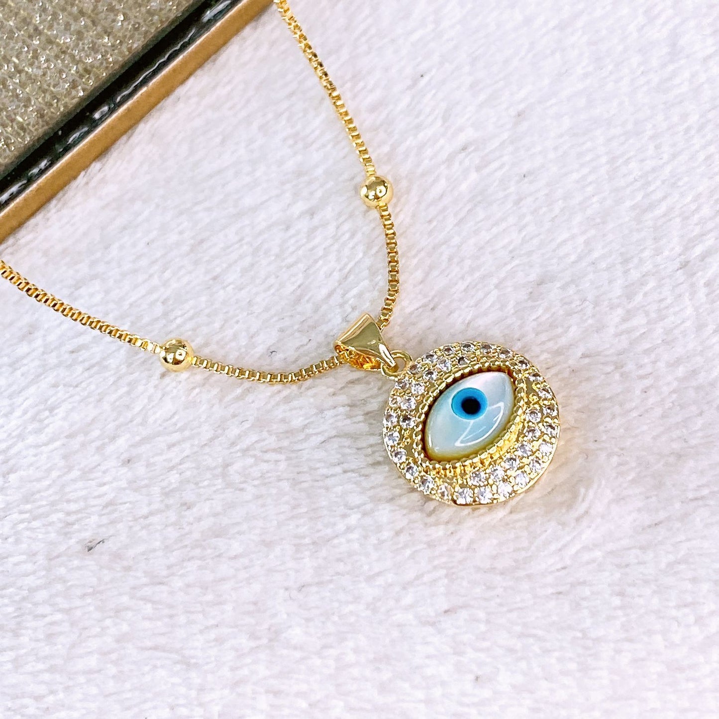 Collar de Chapa de Oro CC2300-1