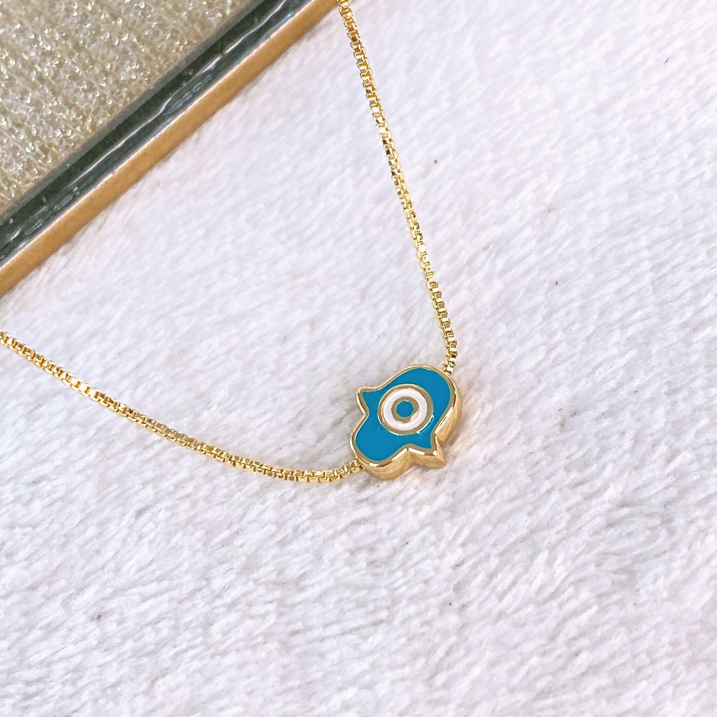 Collar de Chapa de Oro CC2303-1