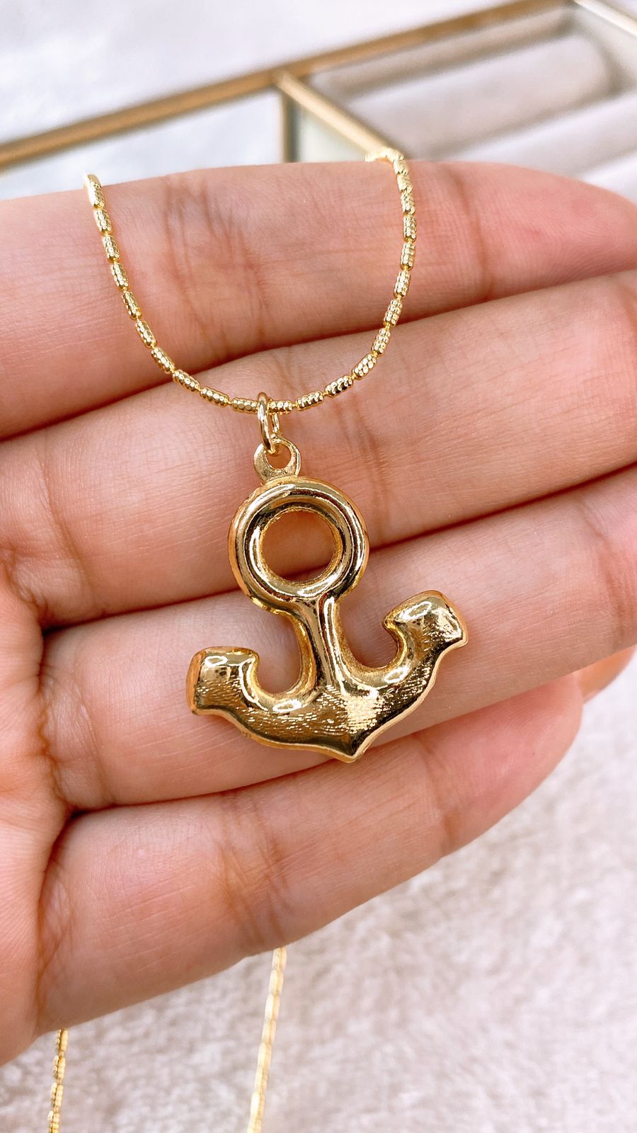 Collar de Chapa de Oro CC2306-1