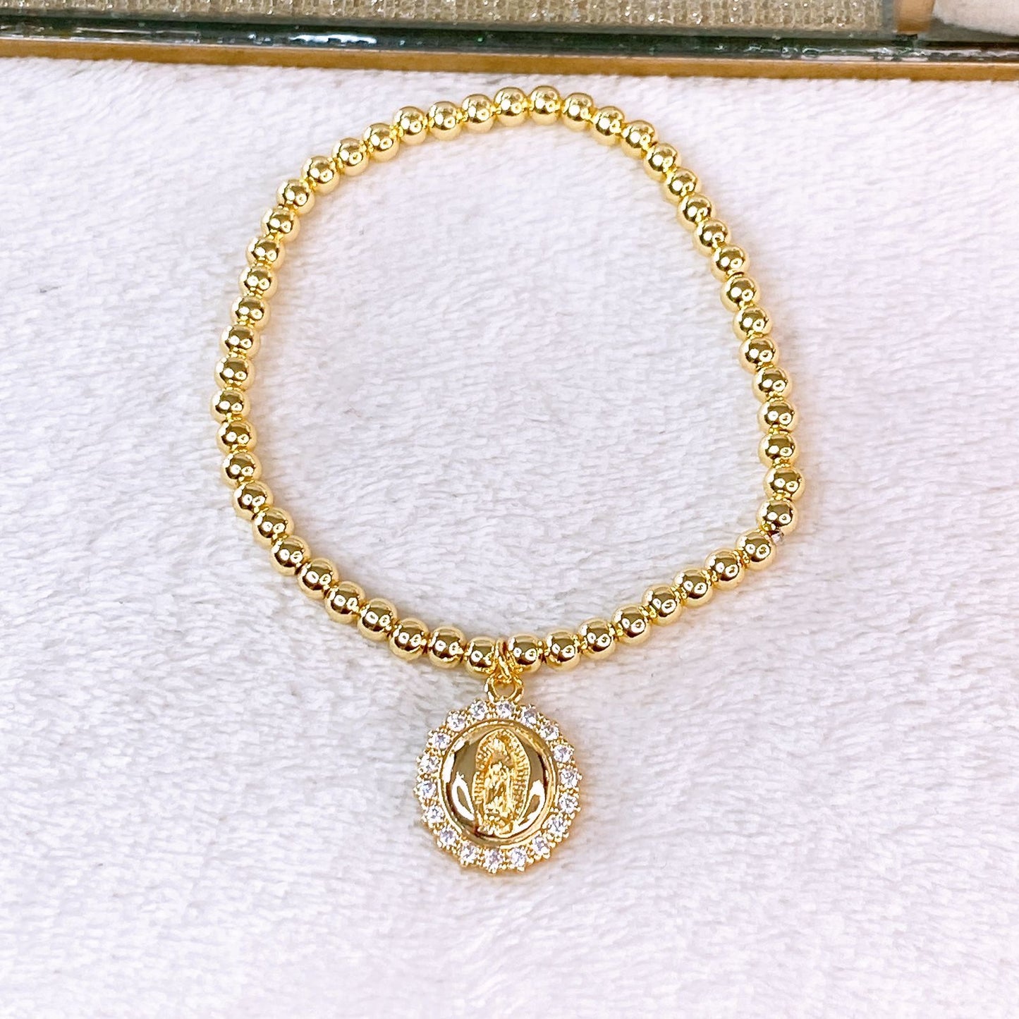 Pulsera de Chapa de Oro COP1637-1