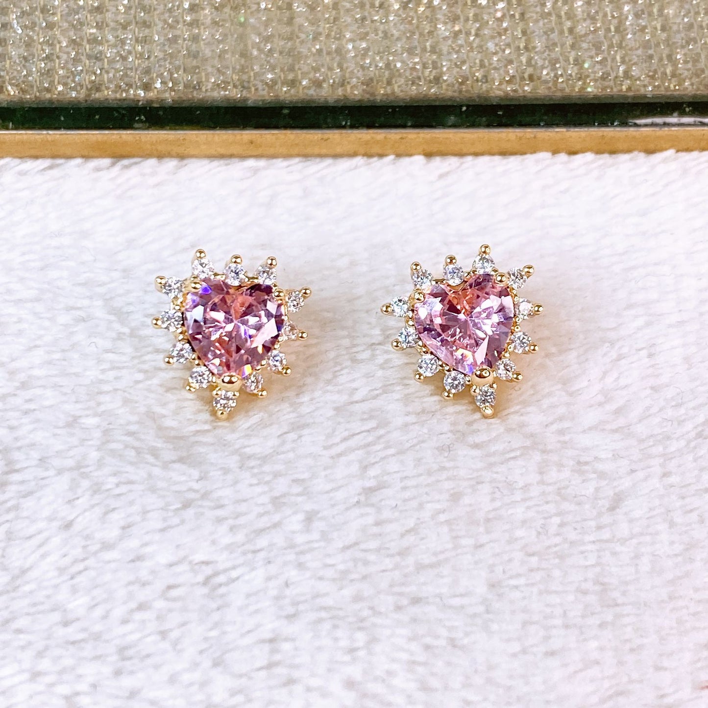 Arete de Chapa de Oro COA2383-3