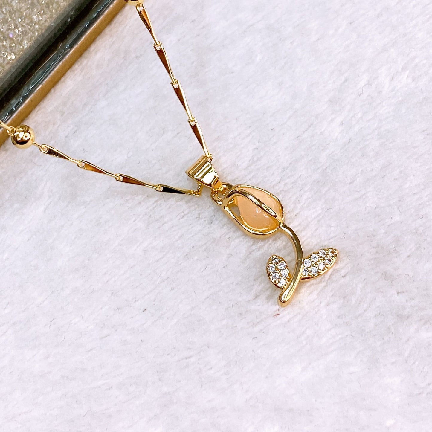 Collar de Chapa de Oro CC2318-1