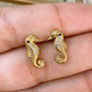 Arete de Chapa de Oro COA2393-1