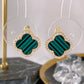 Arete de Chapa de Oro COA2409-4