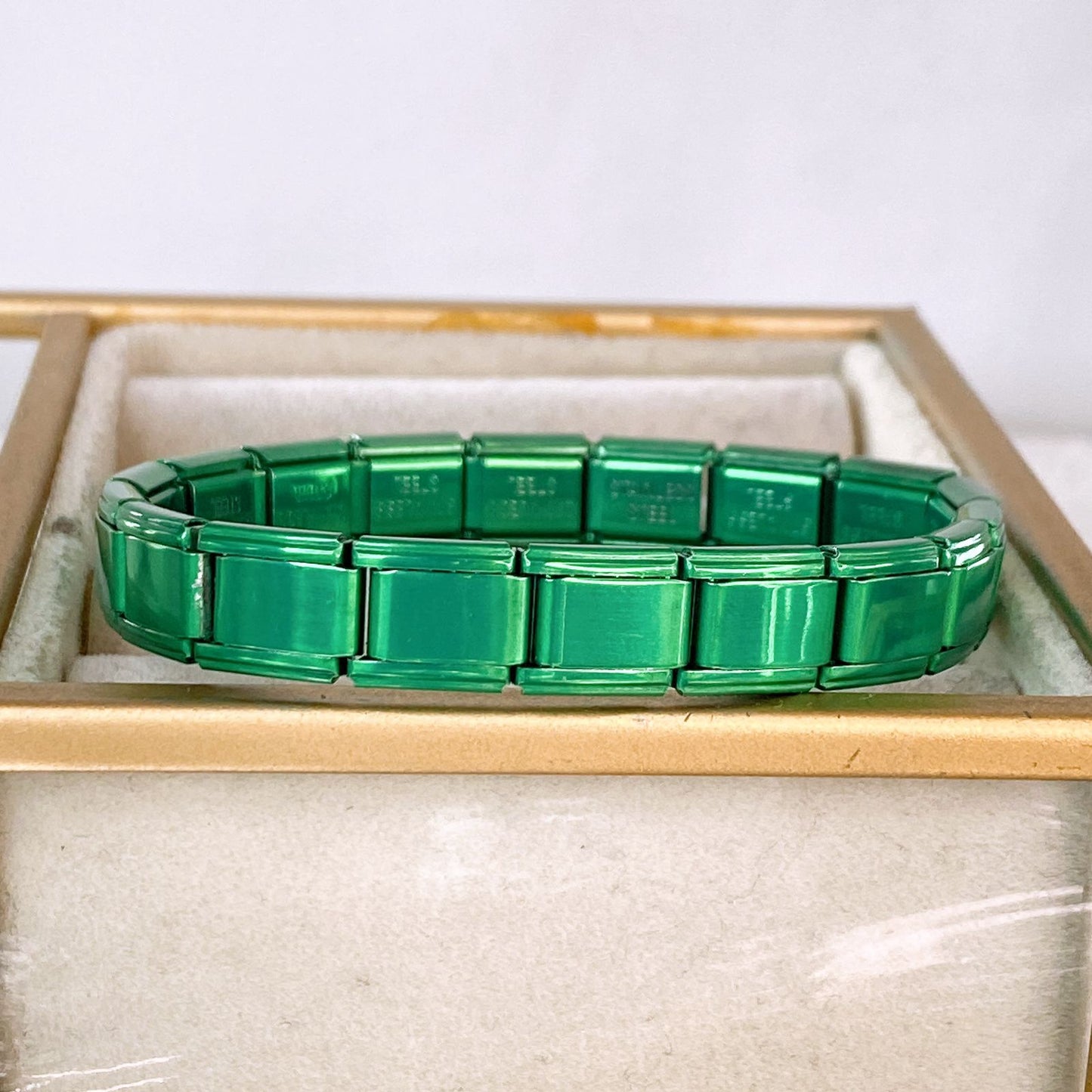 21-5-26 Pulsera Italiana de Acero Inoxidable PAI1253-4