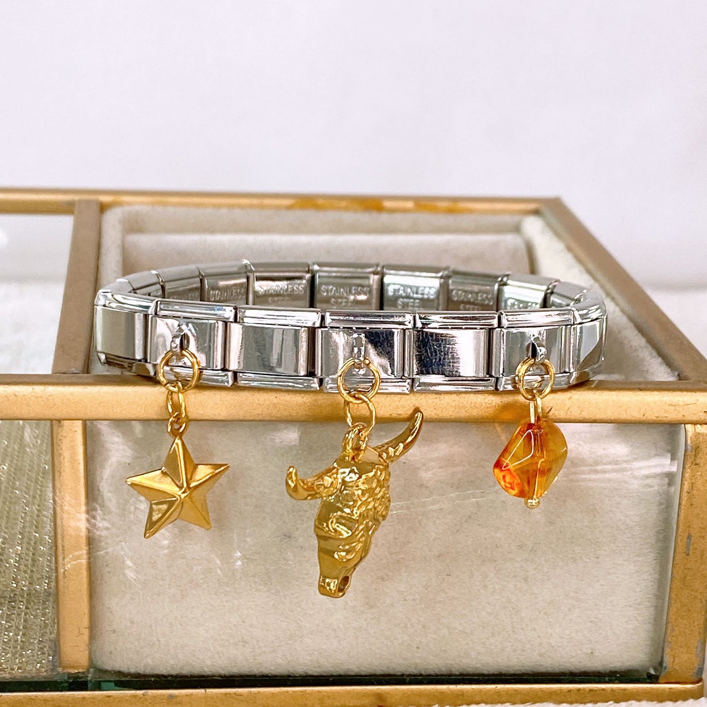 21-5-26 Pulsera Italiana de Acero Inoxidable PAI1239-2