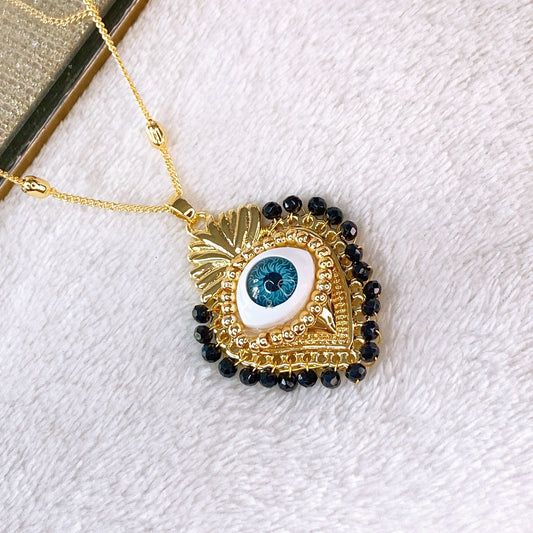 Collar de Chapa de Oro CC2357-1
