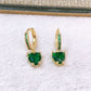 Arete de Chapa de Oro COA2549-3