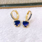 Arete de Chapa de Oro COA2549-6
