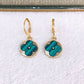 Arete de Chapa de Oro COA2453-3