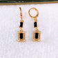 Arete de Chapa de Oro COA2501-1