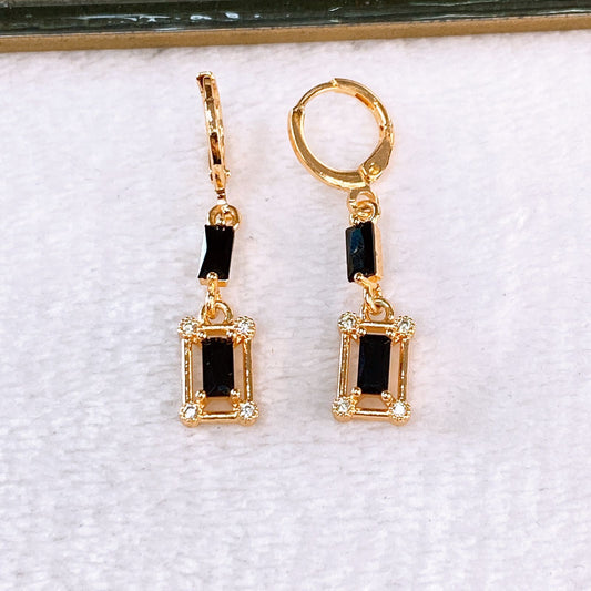 Arete de Chapa de Oro COA2501-1