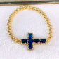 Pulsera de Chapa de Oro COP1720-1