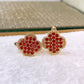 Arete de Chapa de Oro COA2533-4