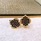 Arete de Chapa de Oro COA2533-2