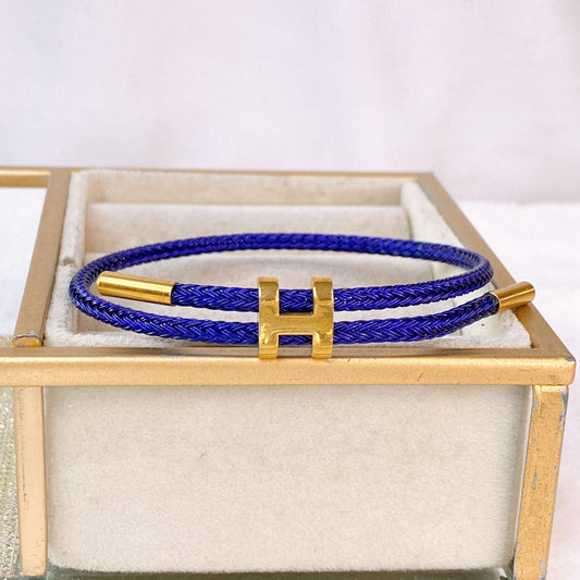 Pulsera Tejida con Hebilla de Acero Inoxidable PAI1383-7