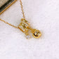 Collar de Chapa de Oro CC2418-3