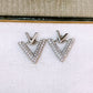 Arete de Chapa de Oro COA2544-2
