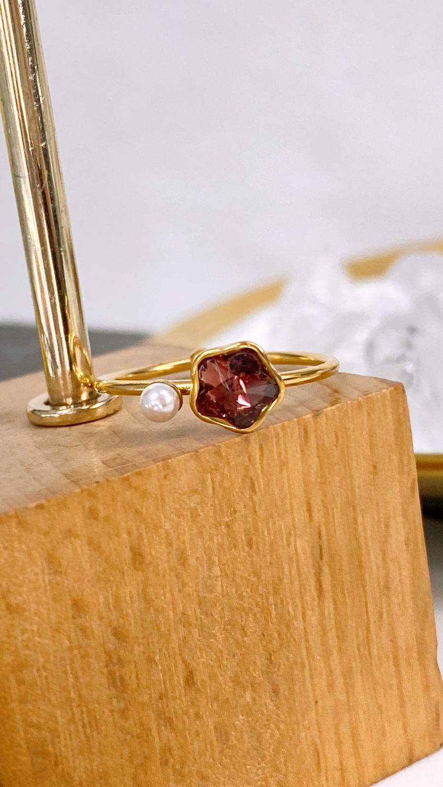 Anillo de Acero Inoxidable Ajustable RAI1201-2