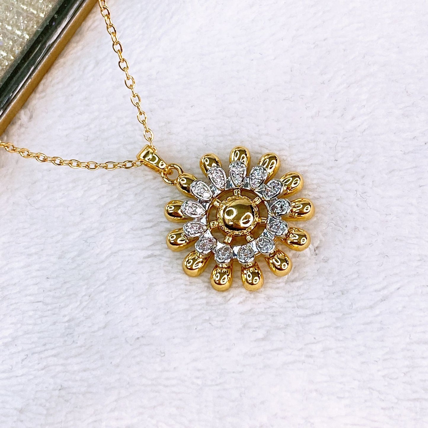 Collar de Chapa de Oro CC2419-2