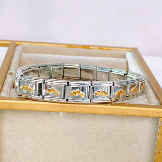 21-5-26 Pulsera Italiana de Acero Inoxidable PAI1410-1