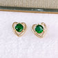 Arete de Chapa de Oro COA2550-4