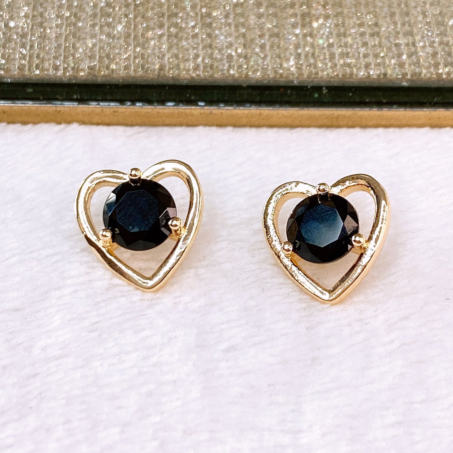 Arete de Chapa de Oro COA2550-1