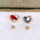 Set de Aretes de Acero Inoxidable AAI2524-2