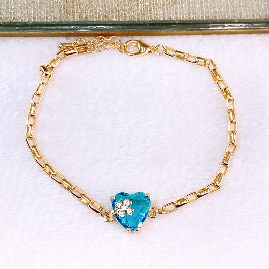 Pulsera de Chapa de Oro COP1735-4
