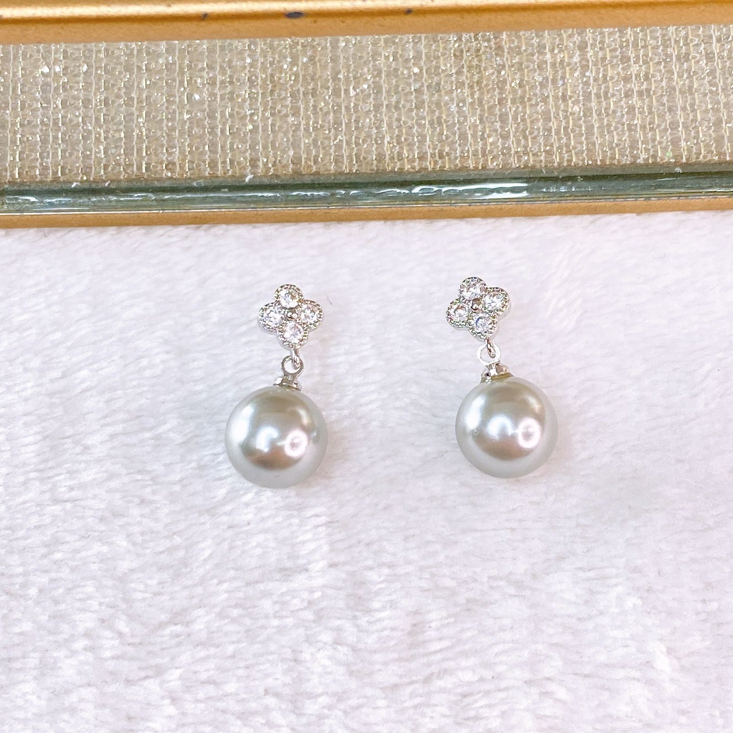 Arete de Chapa de Oro COA2605-1
