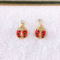Arete de Chapa de Oro COA2608-1