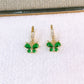 Arete de Chapa de Oro COA2619-3