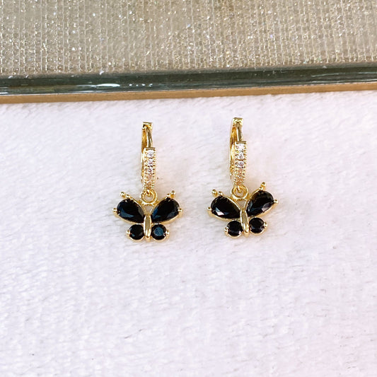 Arete de Chapa de Oro COA2619-1