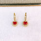 Arete de Chapa de Oro COA2613-5