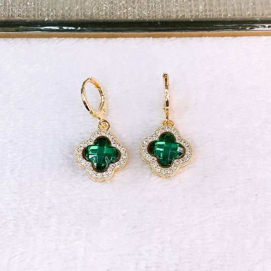 Arete de Chapa de Oro COA2617-3