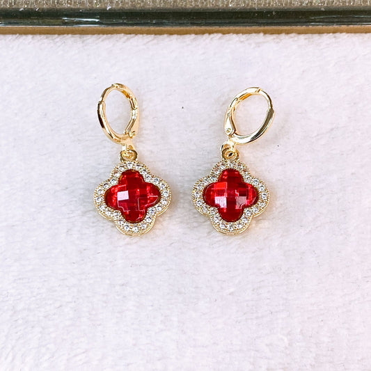Arete de Chapa de Oro COA2617-2