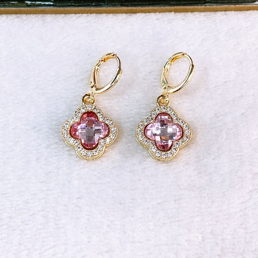 Arete de Chapa de Oro COA2617-1