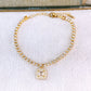 Pulsera de Chapa de Oro COP1739-1
