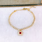 Pulsera de Chapa de Oro COP1739-6