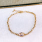 Pulsera de Chapa de Oro COP1738-1