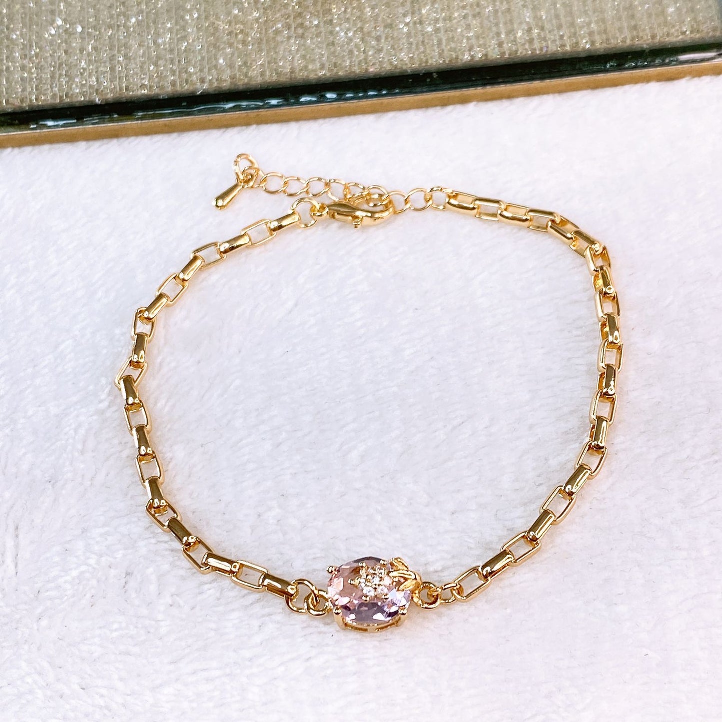 Pulsera de Chapa de Oro COP1738-1