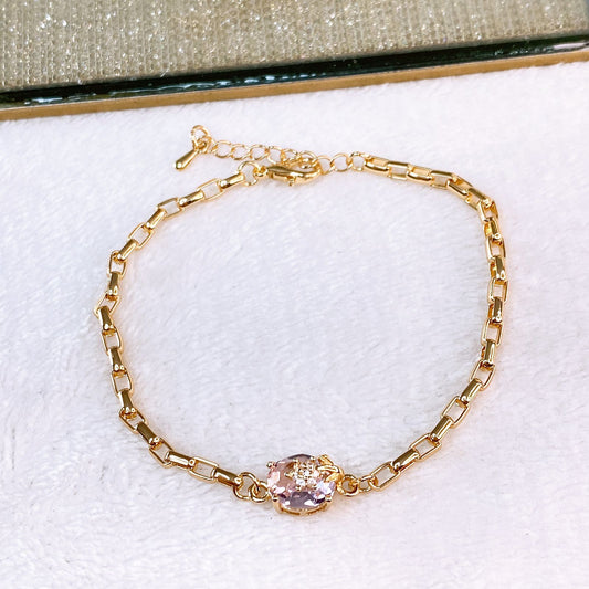 Pulsera de Chapa de Oro COP1738-1