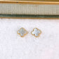 Arete de Chapa de Oro COA2636-1