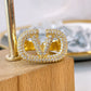 Anillo de Oro Laminado Ajustable ACO1647-1